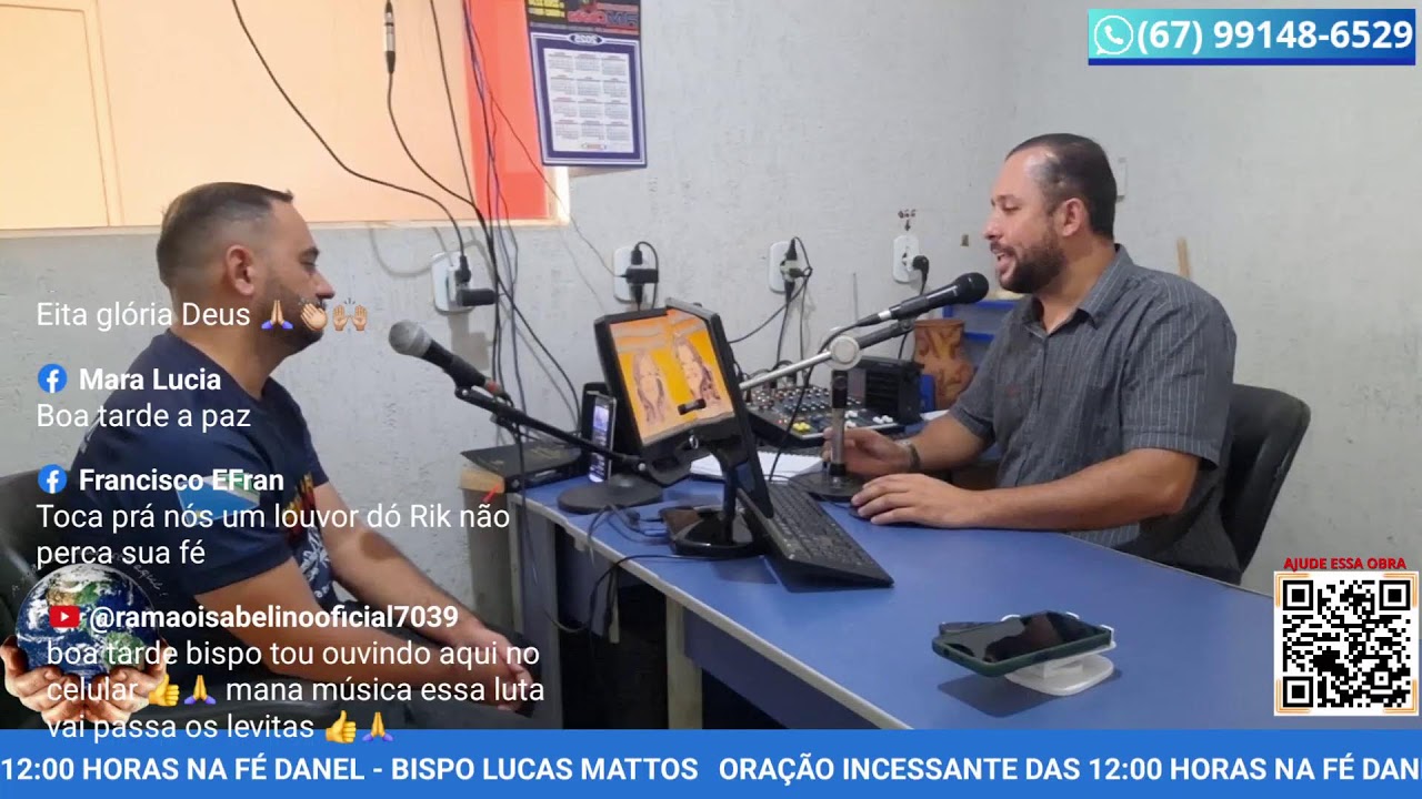 Transmissão ao vivo de BP. Lucas Mattos