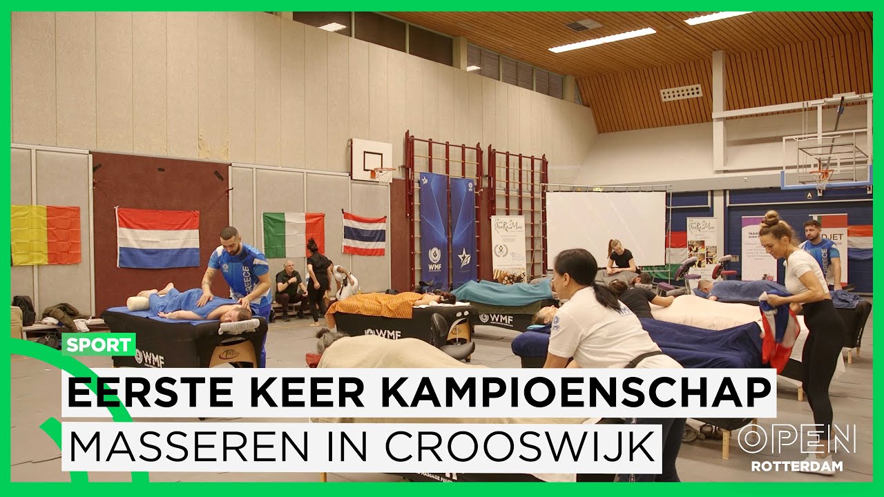 Eerste keer kampioenschap massage: ‘In de toekomst willen we een Olympische sport worden’ | SPORT