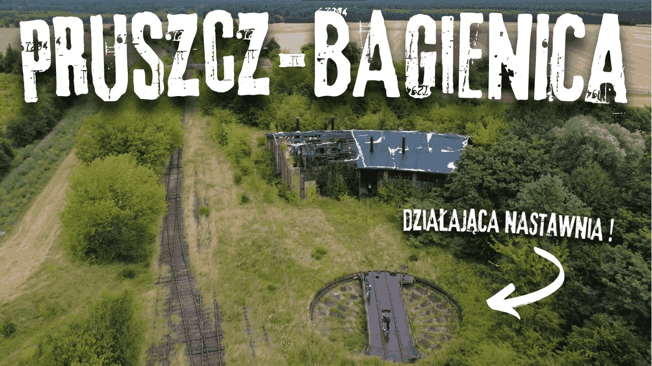Eksploracja nieczynnej stacji Pruszcz-Bagiennica. - Tędy na Urbex