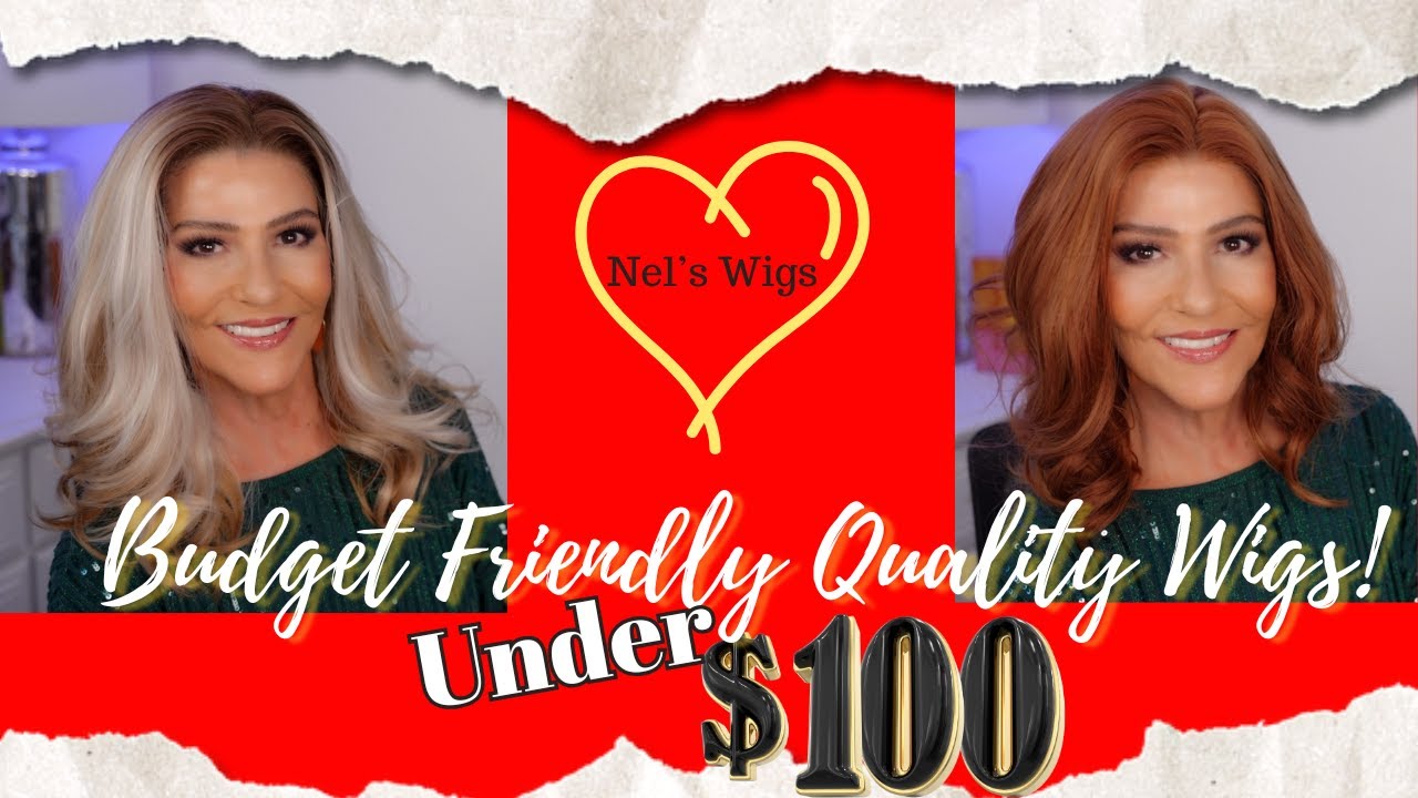 Nel's Wigs Janine & Hailey ~ 2 New Releases ~ Budget Friendly Quality Wigs Under $100!