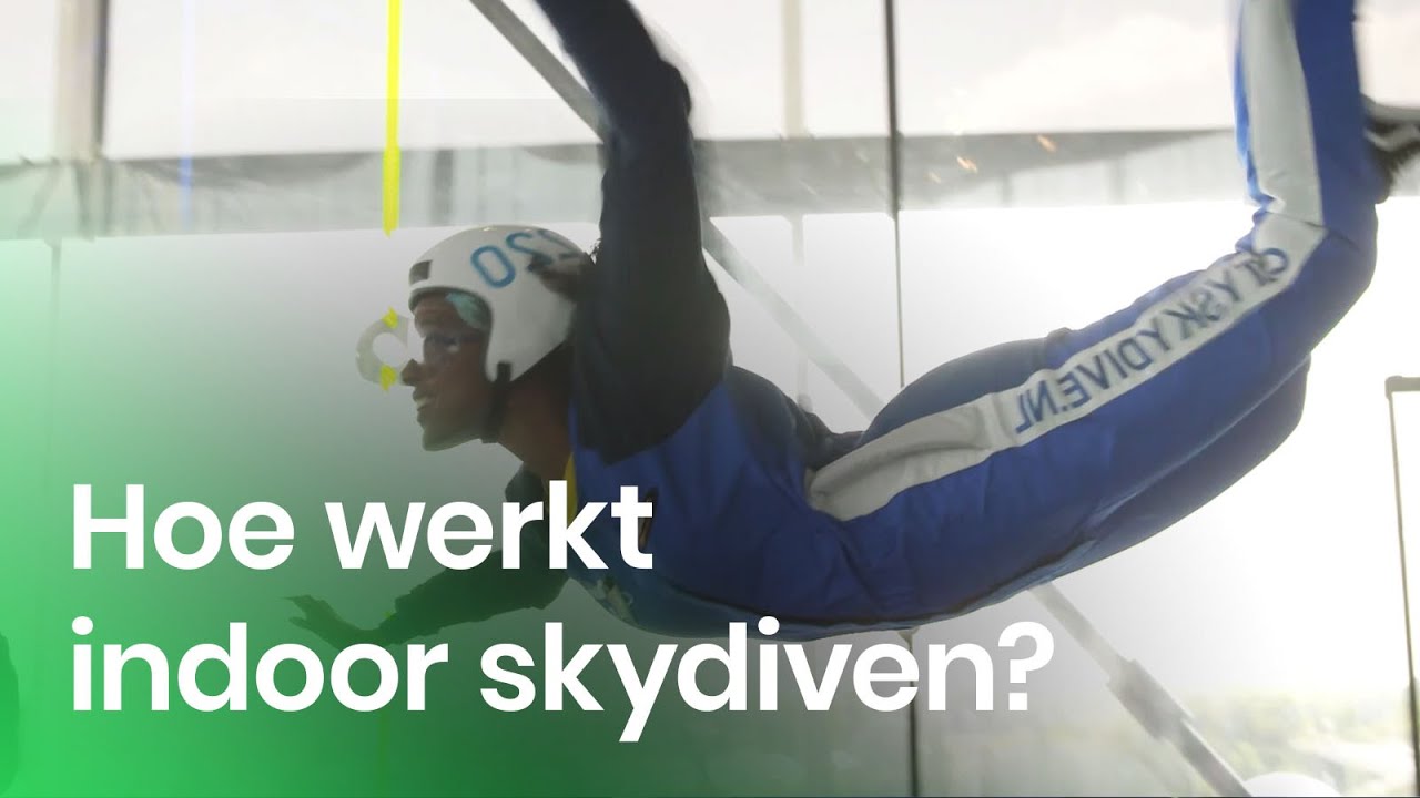 Hoe werkt indoor skydiven? | Het Klokhuis