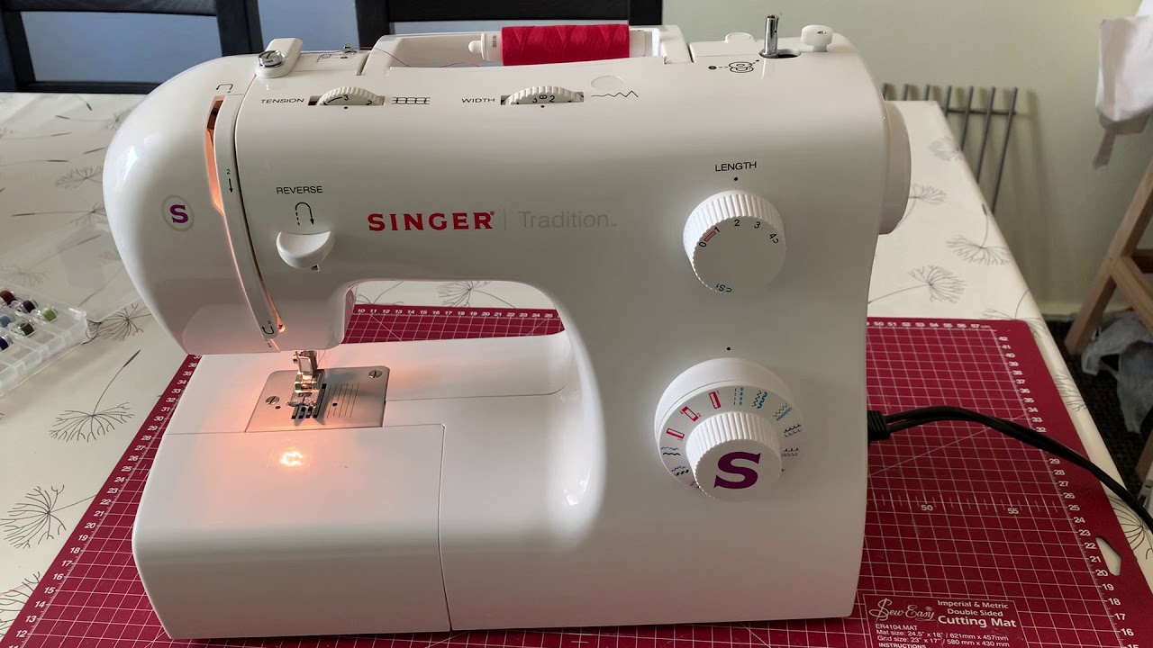 Singer Tradition 2263 einfädeln und aufspulen #singer #nähmaschine #sewingmachine