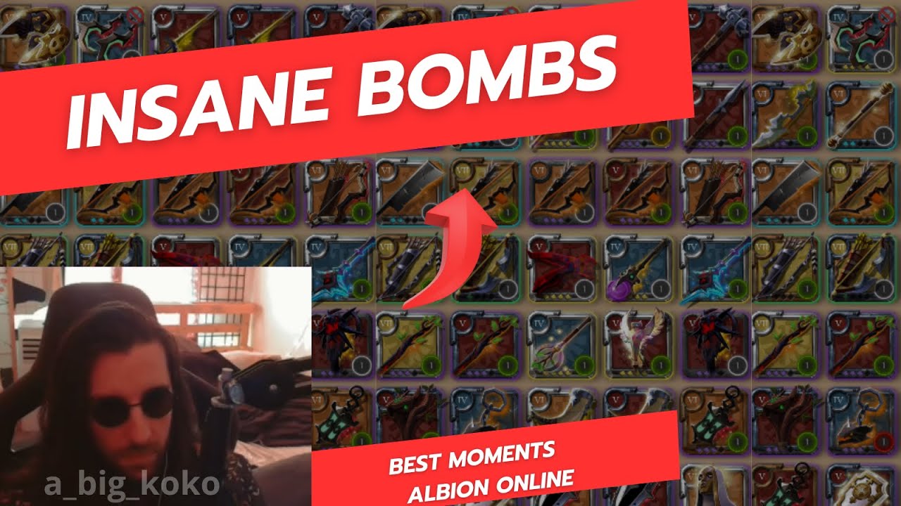 Best moments of Albion online #7 - Insane bombs