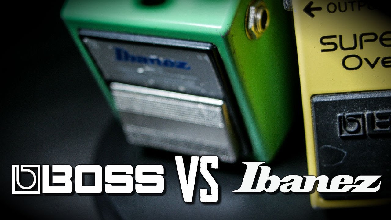 Ibanez Tubescreamer VS Boss Super Overdrive | BATTLE OF THE OVERDRIVES