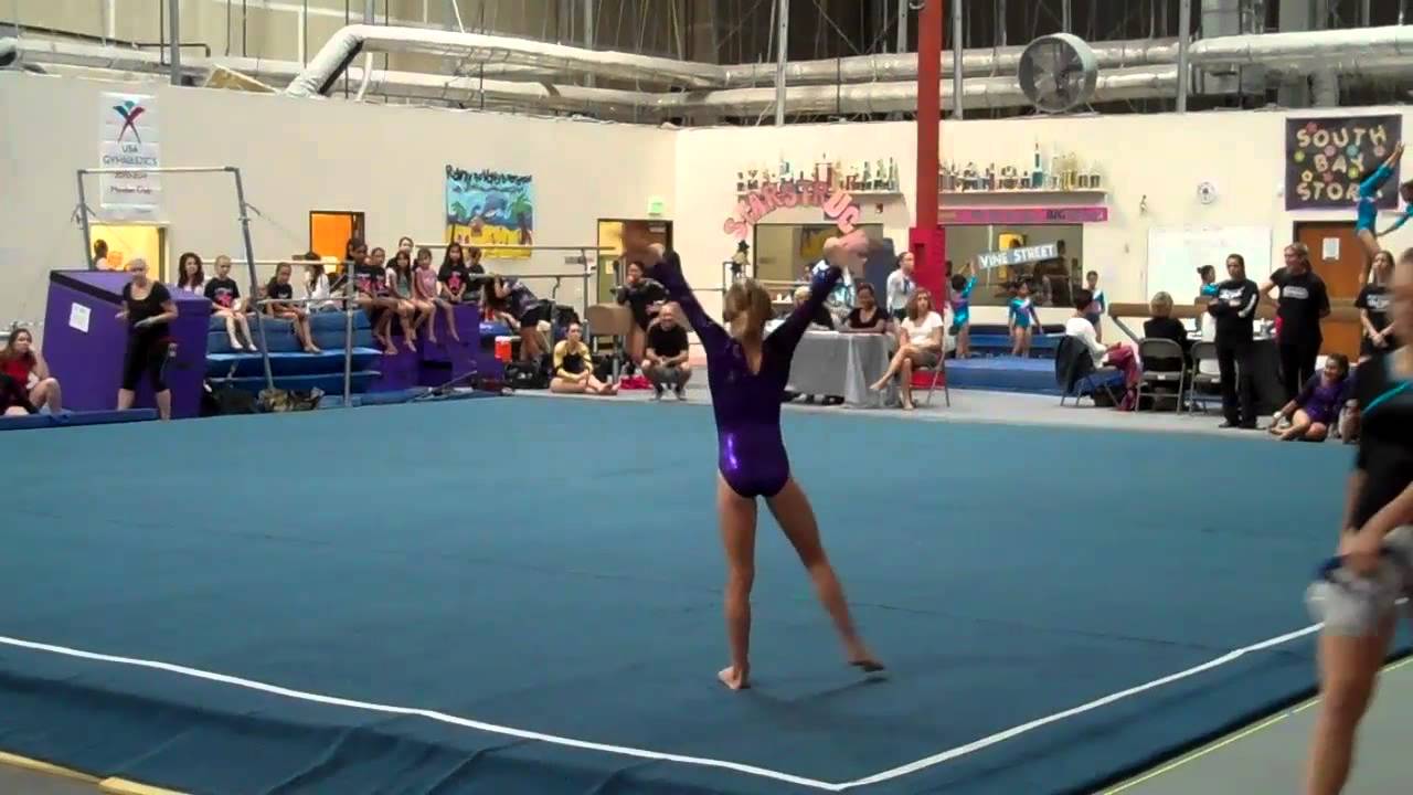 Gymnastics level 7 Floor routine 2011