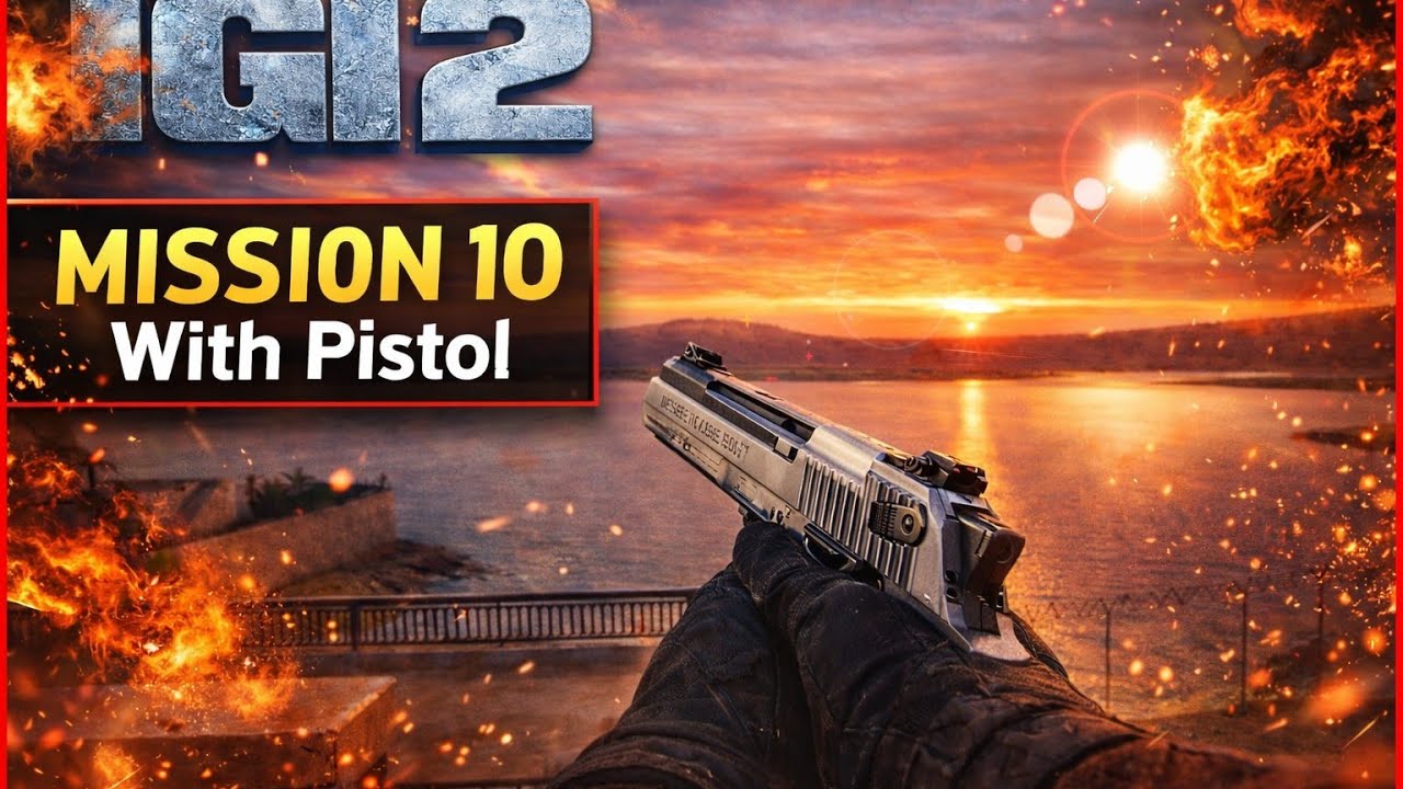 IGI2 Mission 10 with Pistol