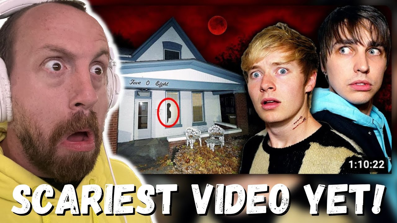 SCARIEST VIDEO YET! Sam and Colby Our Demonic Encounter at Haunted Sallie House (REACTION!!!)