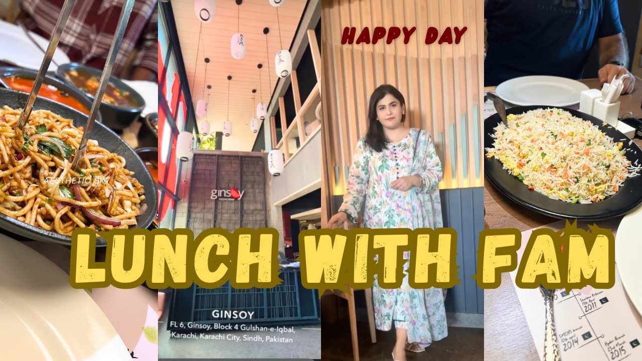 A dayout with family|| Chinese food & Shopping 🛍️ || Random Day🌼