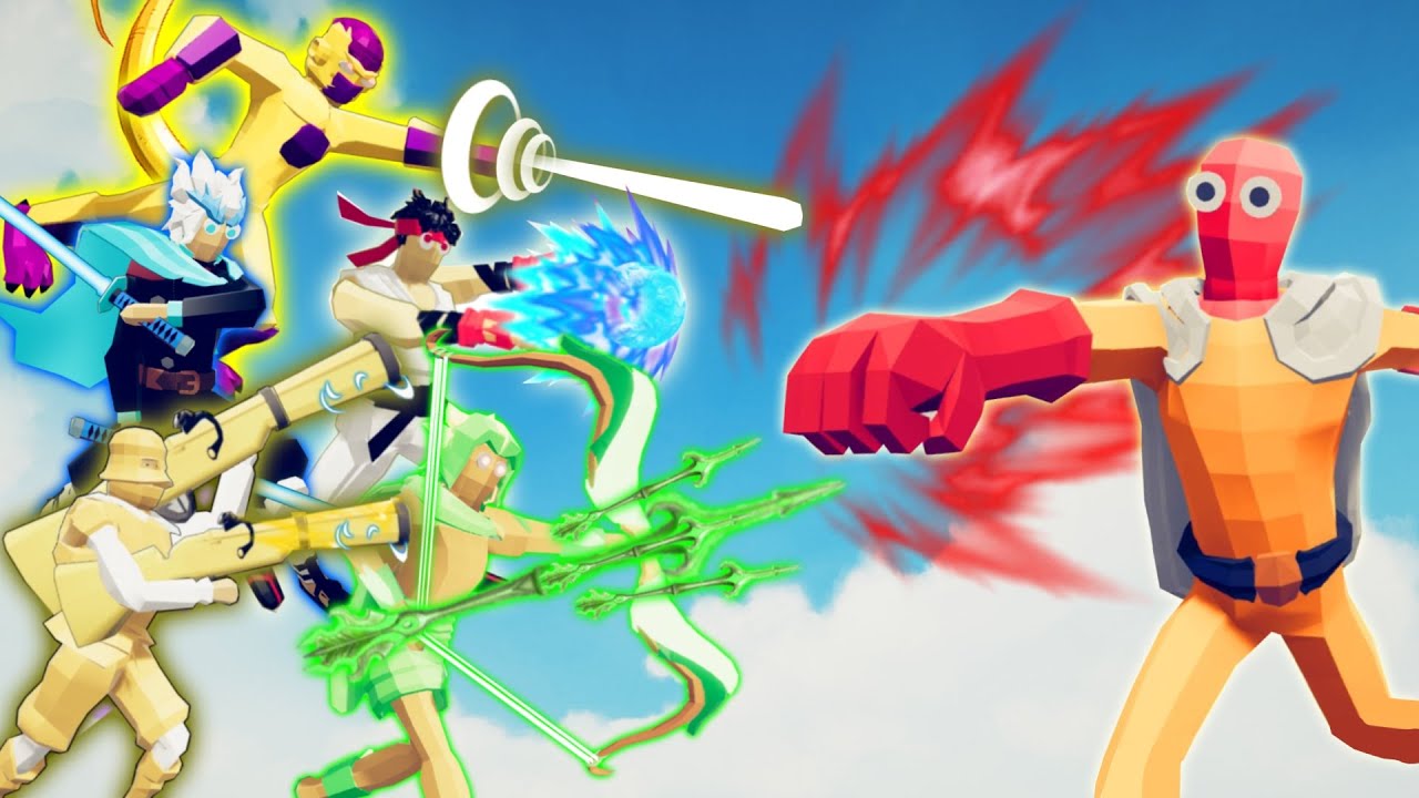 SAITAMA vs EVERY NEW ULTIMATE UNIT ( Part 18 ) | TABS - Totally Accurate Battle Simulator
