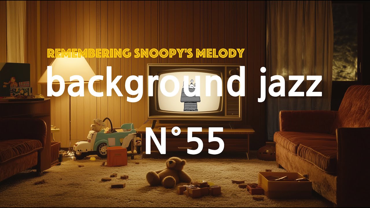 background jazz N&deg;55 'Remembering Snoopy's Melody' #jazz #saxophone #piano #guitar #Snoopy #music