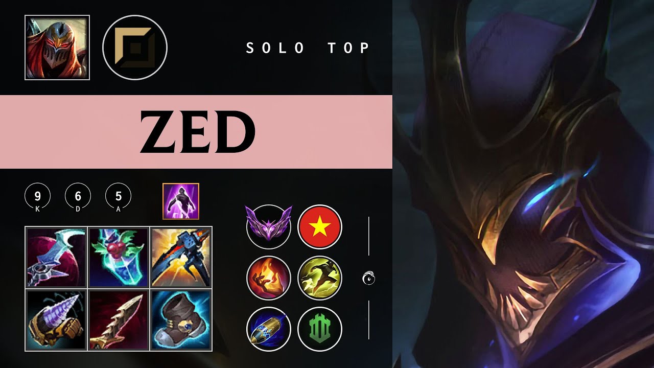 Zed Top vs Malphite - VN Master Patch 26.02