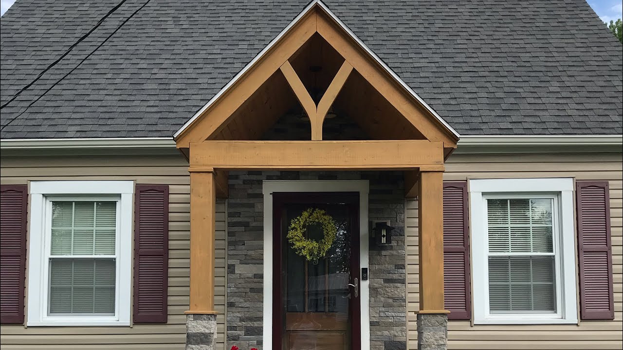 Timber Framing My Porch