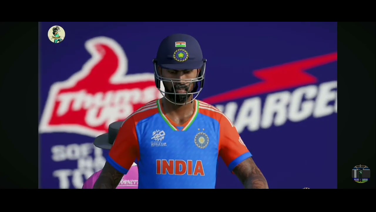 India  VS  Pakistan ICC WWE 24 full highlight#cricket #circketlovers #Hindi commontatary#shortsfeed 