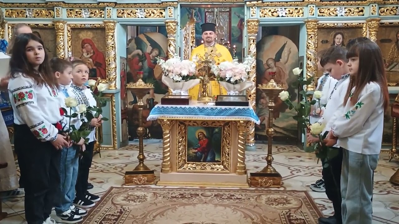 Вітання настоятеля храму Іоана Богослова с. Скорики Михайла Осадчука з днем народження . 2025р .Б.