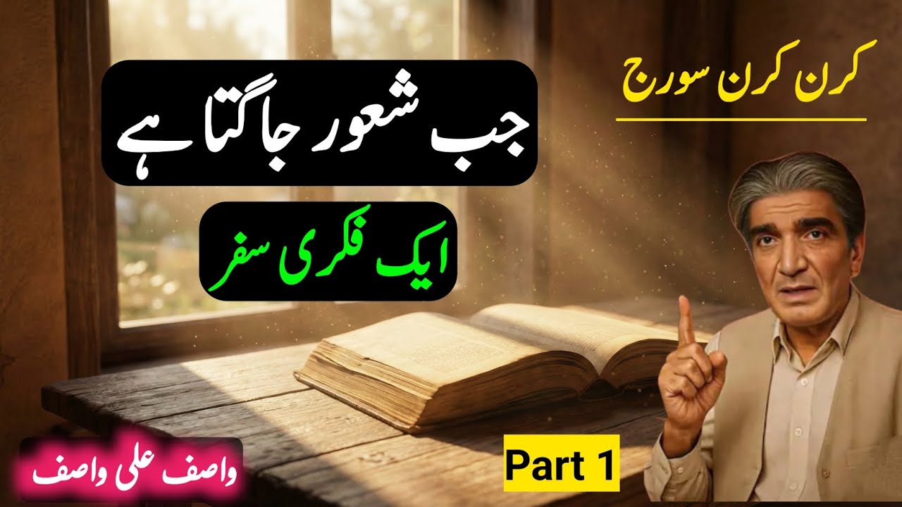 Wasif Ali Wasif | Kiran Kiran Suraj | Deep Urdu Quotes & Life Wisdom | Jahan e Aqwal