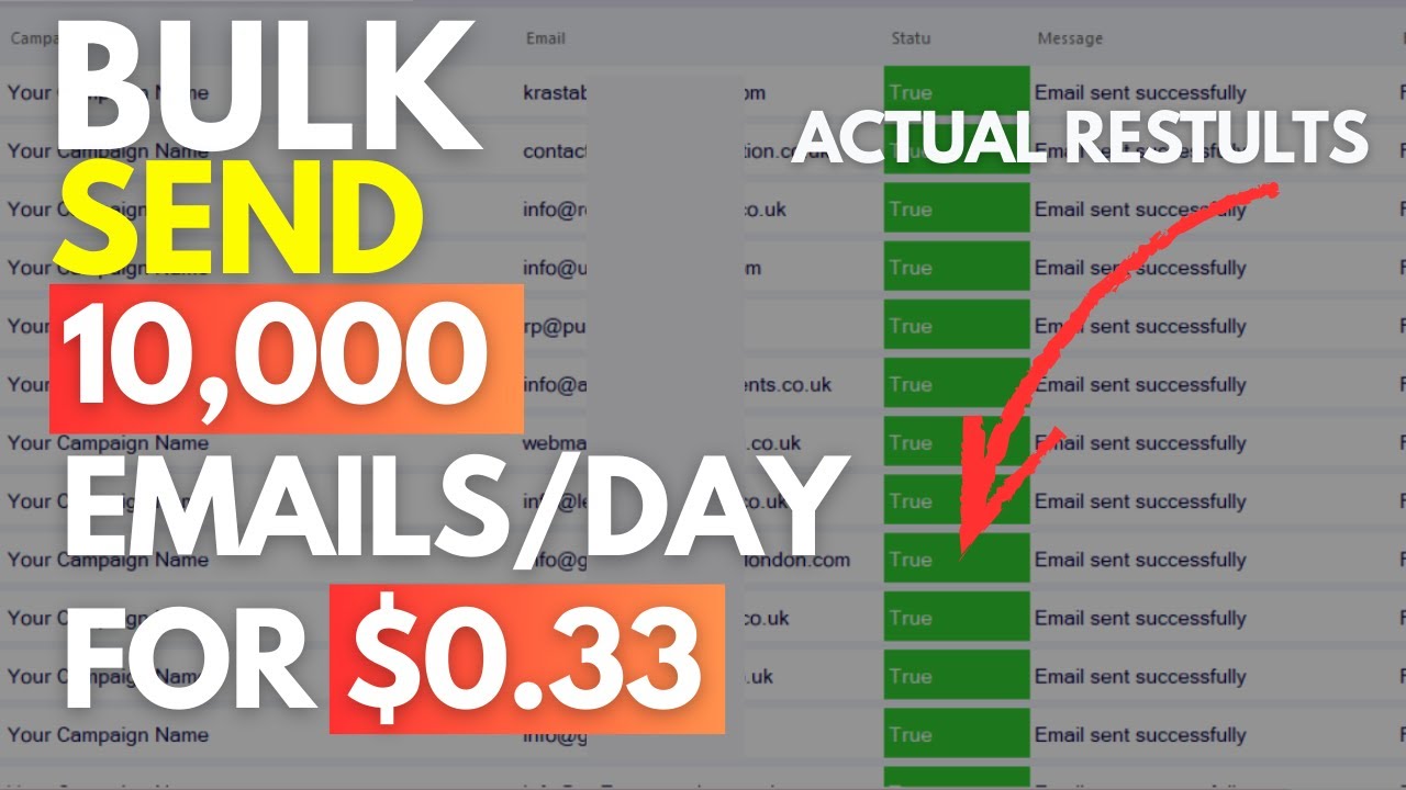 How to Send 10,000 Emails Every Day for $120/Year (Full Setup Tutorial)