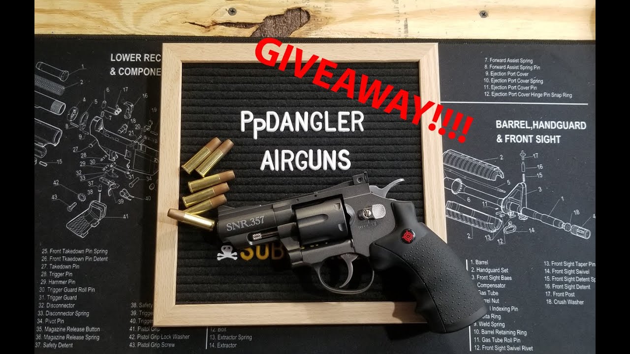 Crosman SNR 357 Giveaway!!! 2020 Finally over (almost)