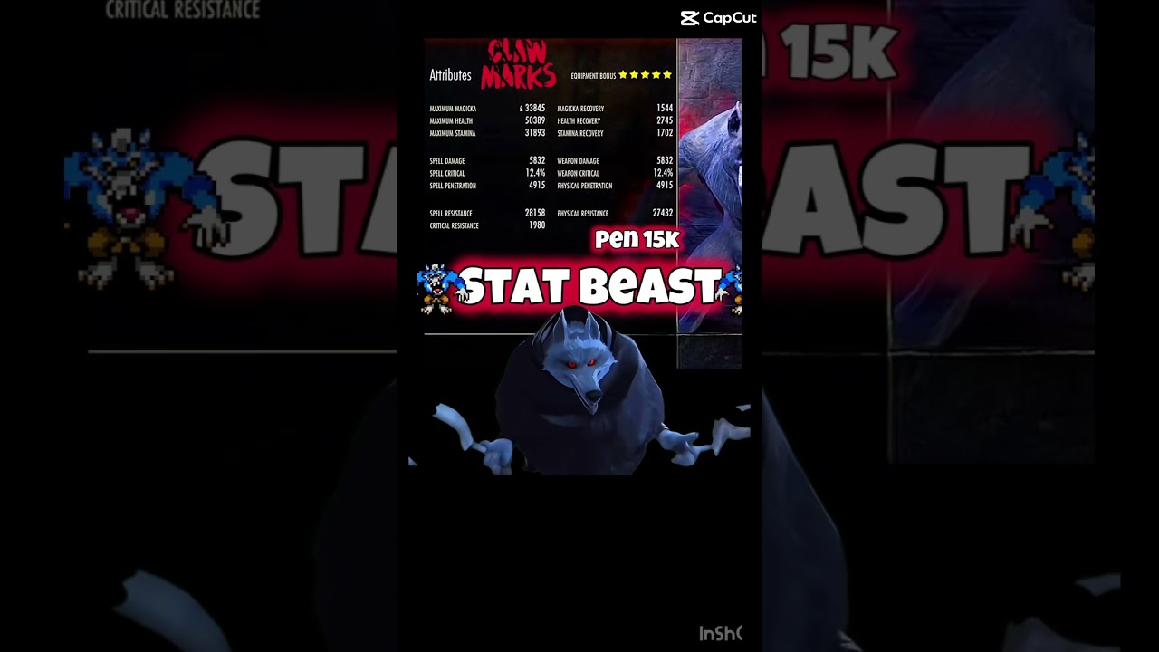 ESO 🐺 STAT BEAST 🐺 SUBCLASS WEREWOLF PVP BUILD INCOMING #elderscrollsonline