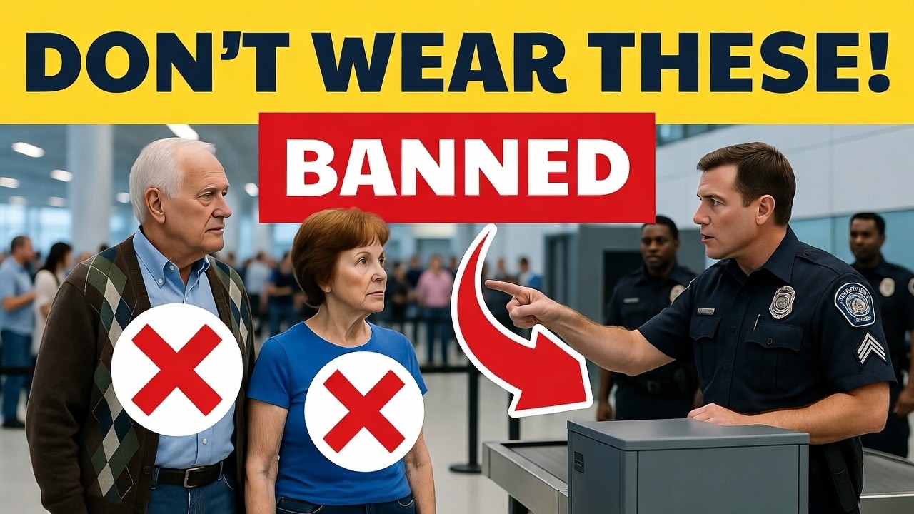 TSA Says DON’T Wear This to the Airport Anymore (Avoid Delays & Pat-Downs)