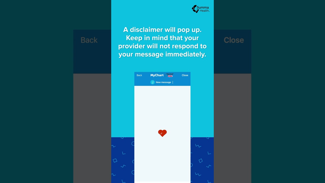 How to Message a Provider in MyChart - Step by Step Video Tutorial | Summa Health