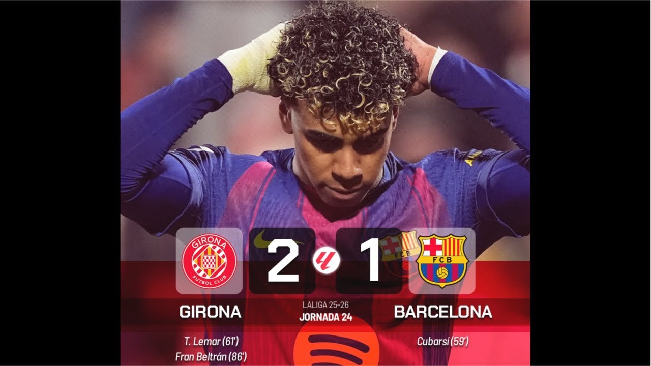 La Pizarra de Campaz  está en vivo GIRONA 2-1 BARCELONA