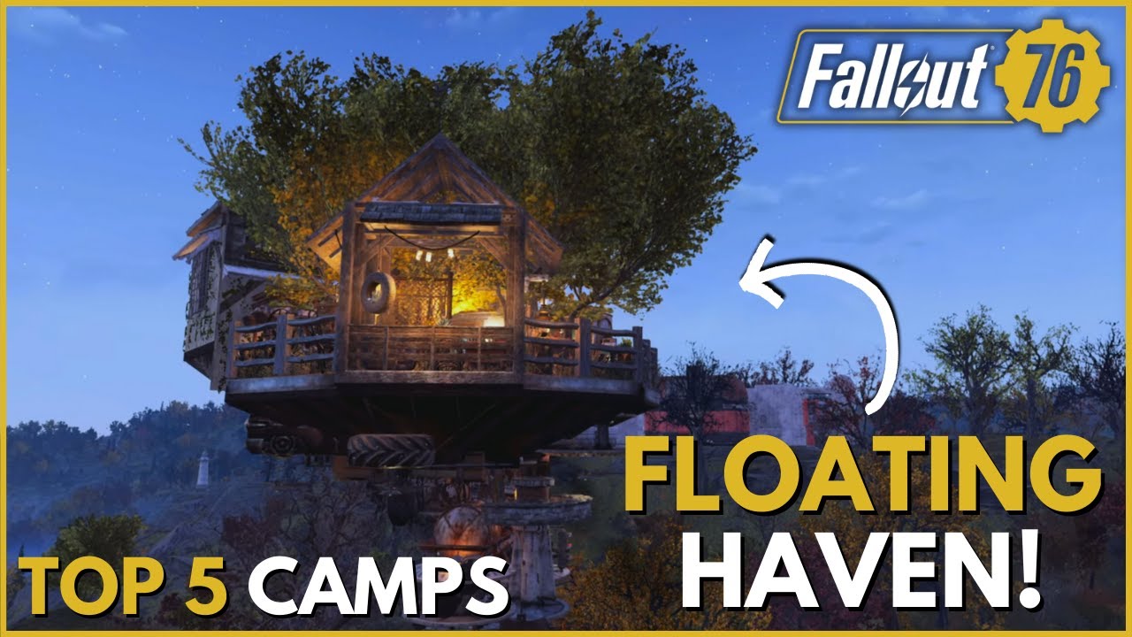 This Weeks EPIC BUILDS!! Fallout 76 Top 5 Camps