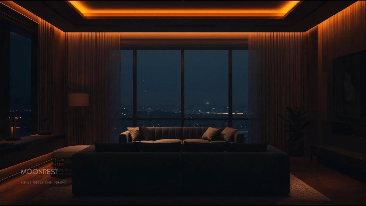 🌙 Warm Lights in a Quiet Room | Calm Sleep Music for Deep Rest | Moonrest Radio 🌙