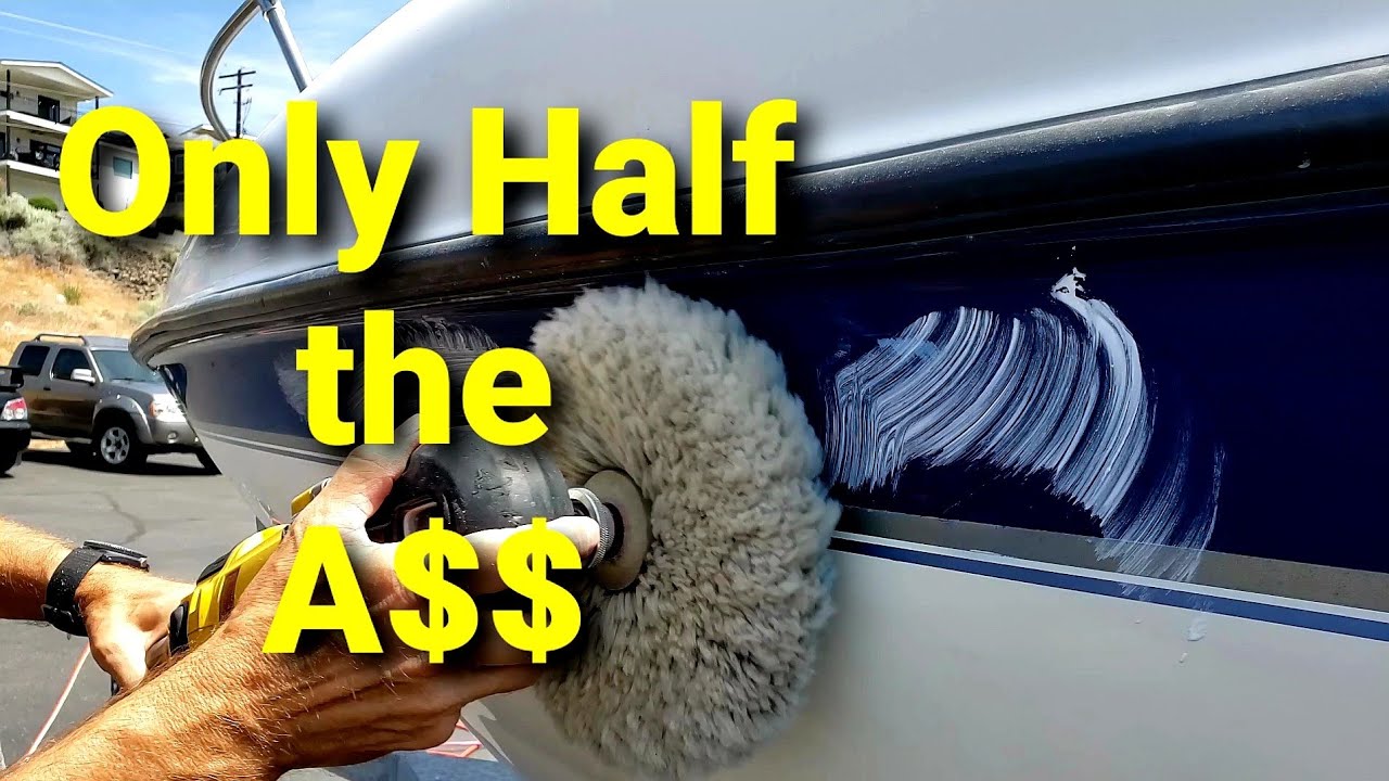 Gelcoat - 2 products, 2 pads and 1 lazy detailer. Half-a$$ wax job that could work..?