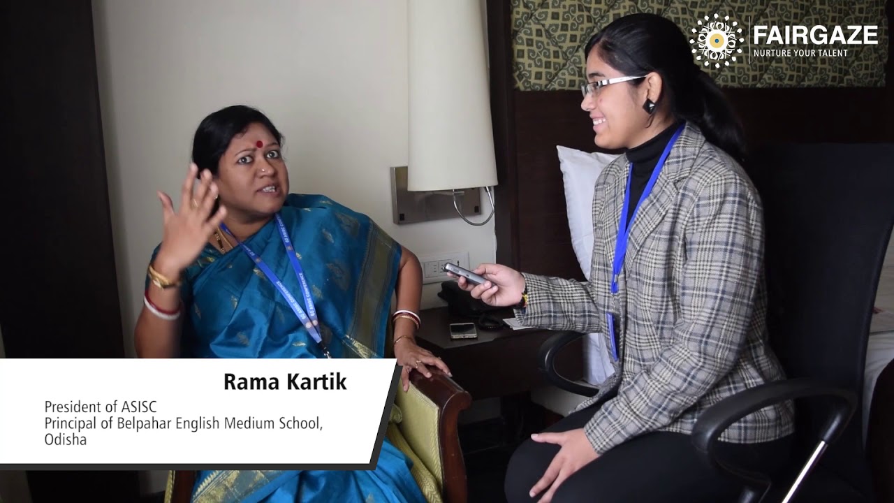 Mrs. Rama Kartik, President of ASISC & Principal of Belpahar English Medium School, Odisha