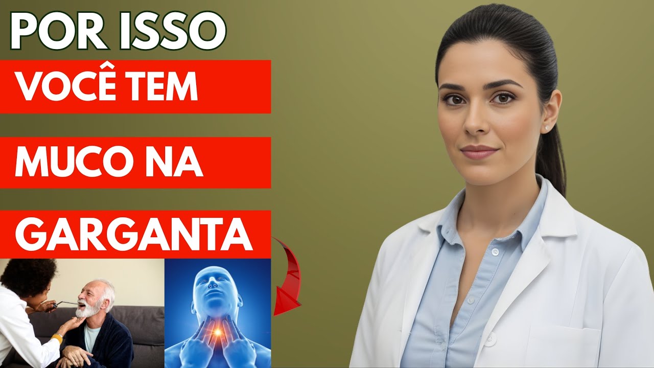 A Causa SURPREENDENTE da FLEUMA que N&Atilde;O Sai (e como ELIMINAR para sempre) |  Dra. Vanessa Barros