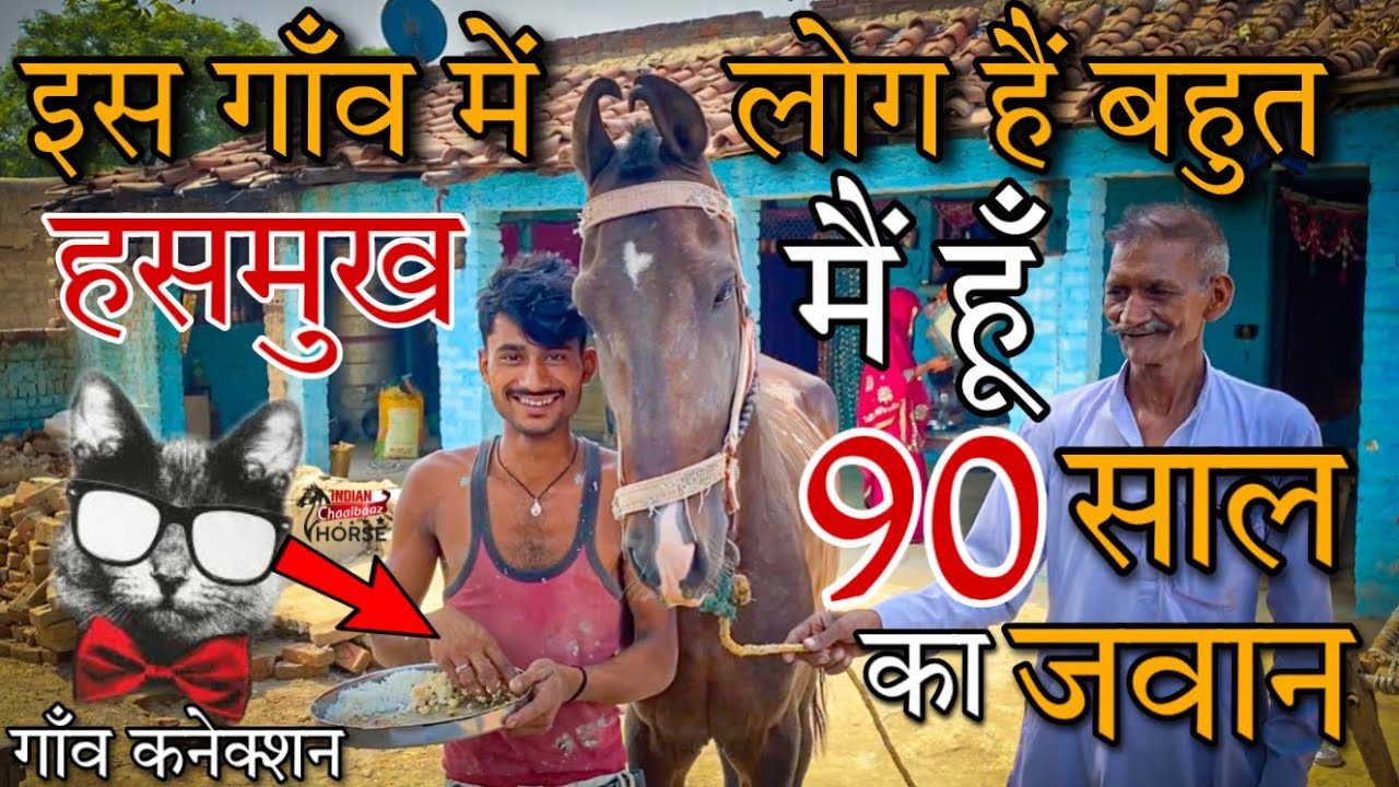 ये गाँव है घोड़ों का शौक़ीन_गाँव की ज़िंदगी के दो पल हँसते मुस्कुराते_Gaon Connection
