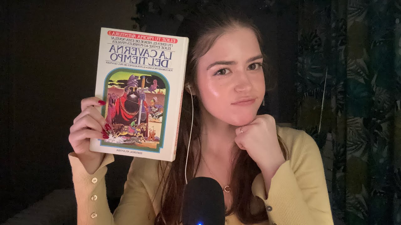 ASMR en Español | Entramos en la caverna del tiempo juntos🫶 | Lectura susurrada