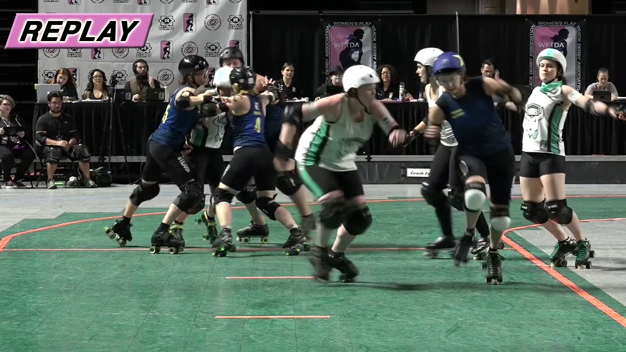 Stockholm vs Queen City - 2019 International WFTDA Playoffs: Seattle Game 9