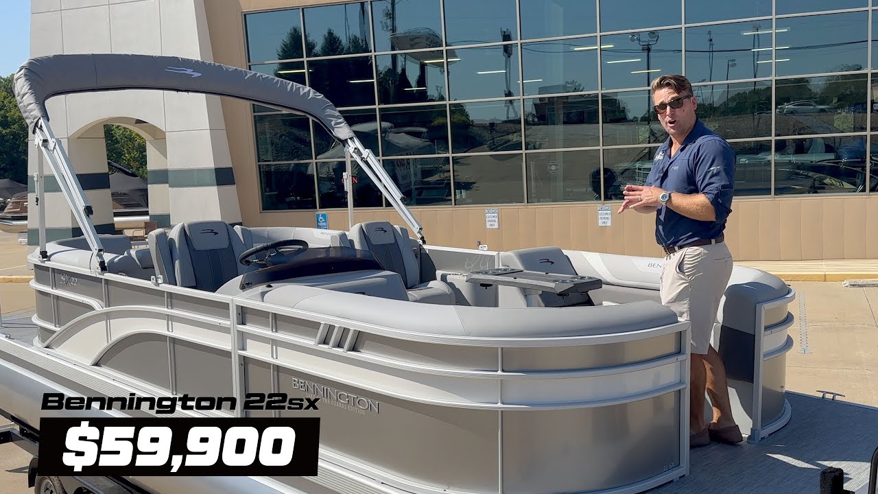 Bennington 22sxsr 2024 года — $59 900 — лучший тритон начального уровня на рынке