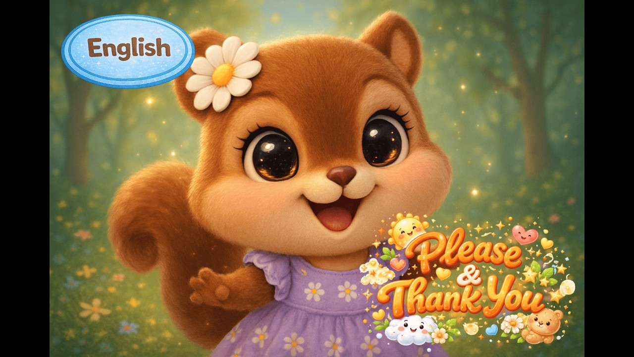 ✨ Please and Thank You Song 🙏 Magic Words for Kids (Manners)