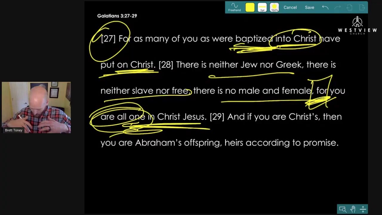 Galatians 3:27-29 &ndash; Your New Identity