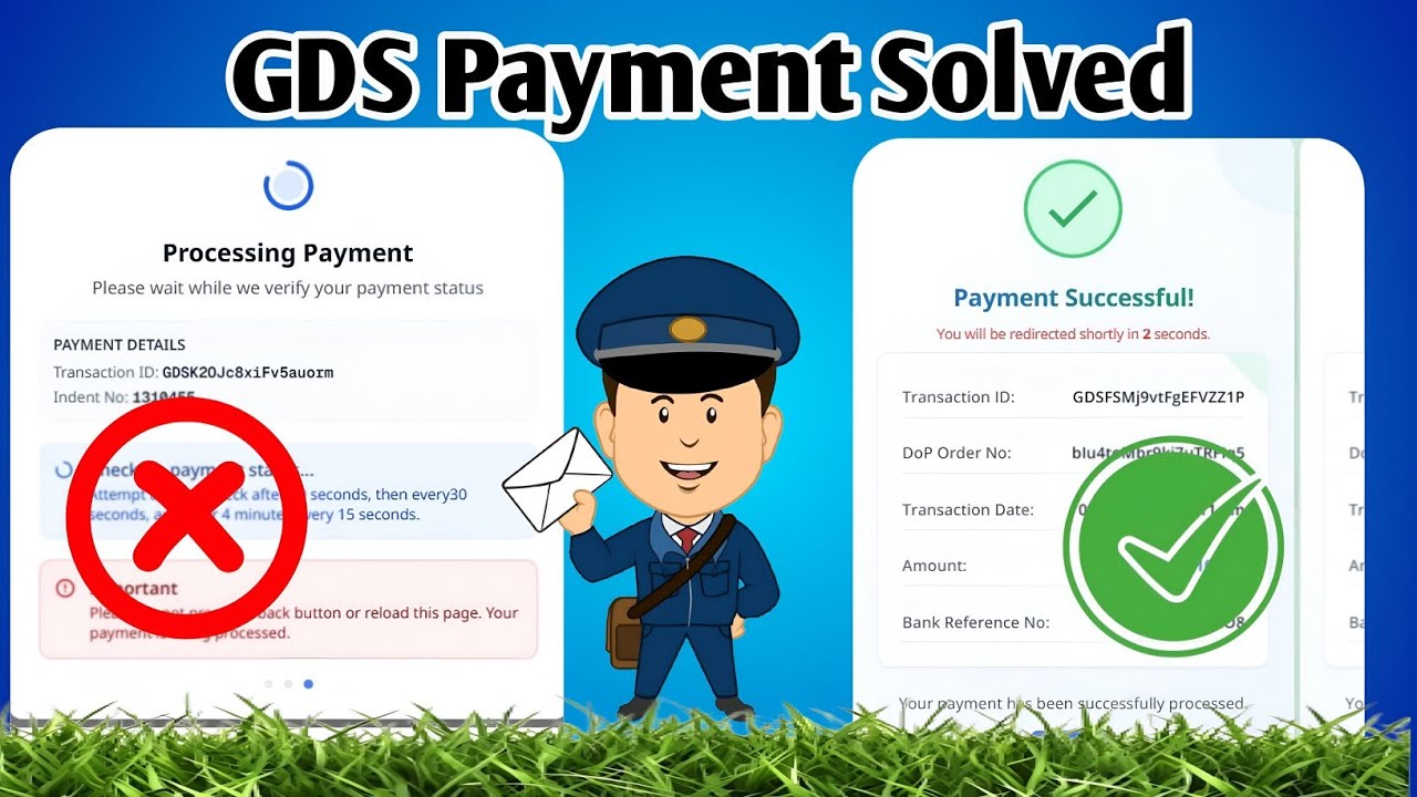 gds new Vacancy2026 apply onlion payment process