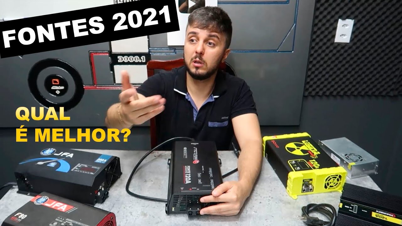 Qual Fonte Automotiva comprar de acordo com seu sistema de som?