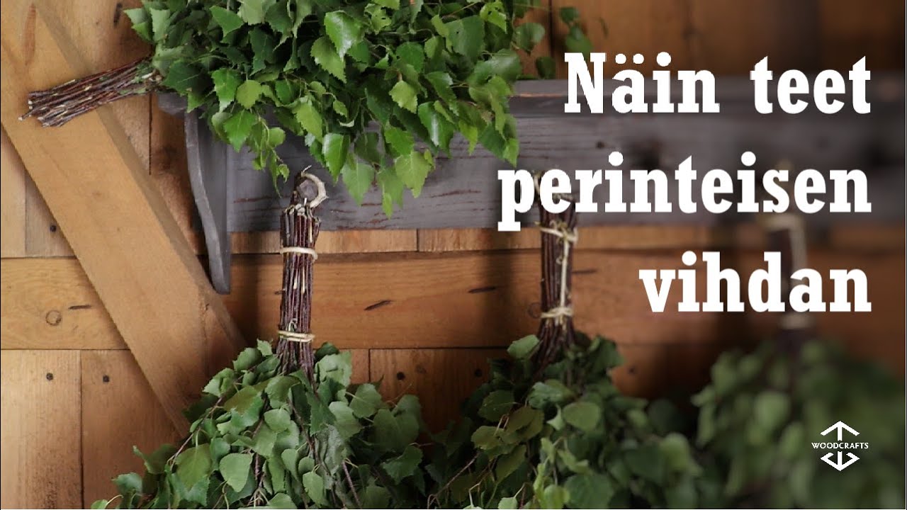 Kuinka tehdä kunnon VIHTA / VASTA- Kaksi perinteistä sidontatapaa!