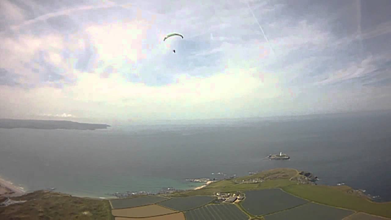 Paramotoring in Cornwall 2011