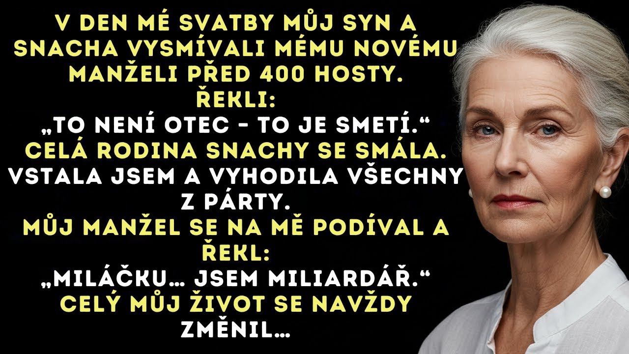 Můj syn se vysmíval mému novému manželovi — nikdy netušil, že „chudý starý muž“ je miliardář!