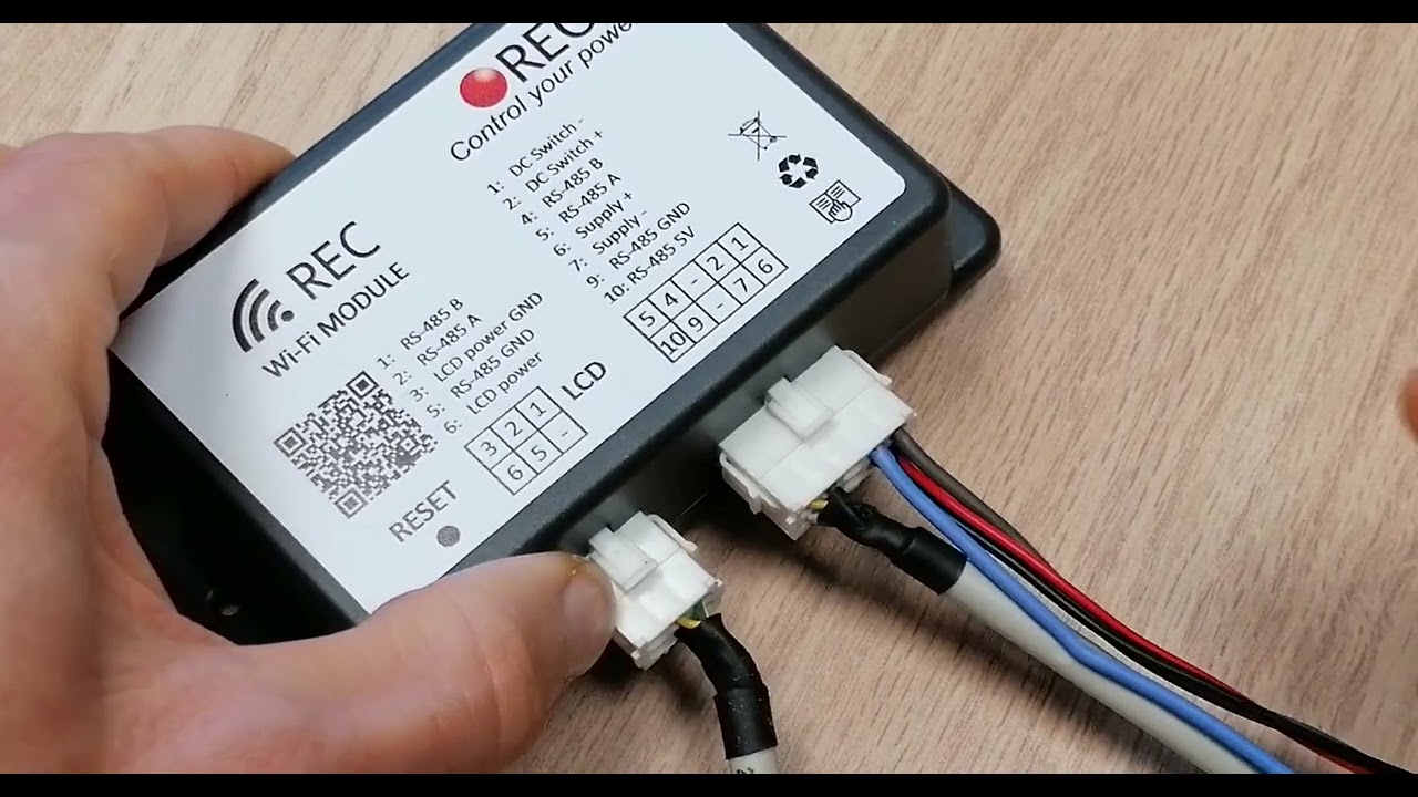 REC WiFi Module Update and REC BMS Firmware Update Using REC WiFi Module