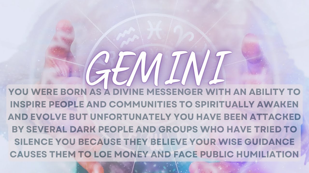 GEMINI♊️~YOU ARE BEING ATTACKED FOR EXPOSING THE TRUTH..PEOPLE BLAME YOU FOR THEIR POVERTY AND SHAME