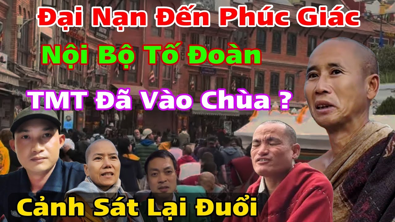 Cực N&oacute;ng.. Ph&uacute;c Gi&aacute;c Gặp Nạn Th&iacute;ch Minh Tuệ Đ&atilde; V&agrave;o Ch&ugrave;a? Cảnh S&aacute;t Lại Đuổi Nội Bộ Tố..