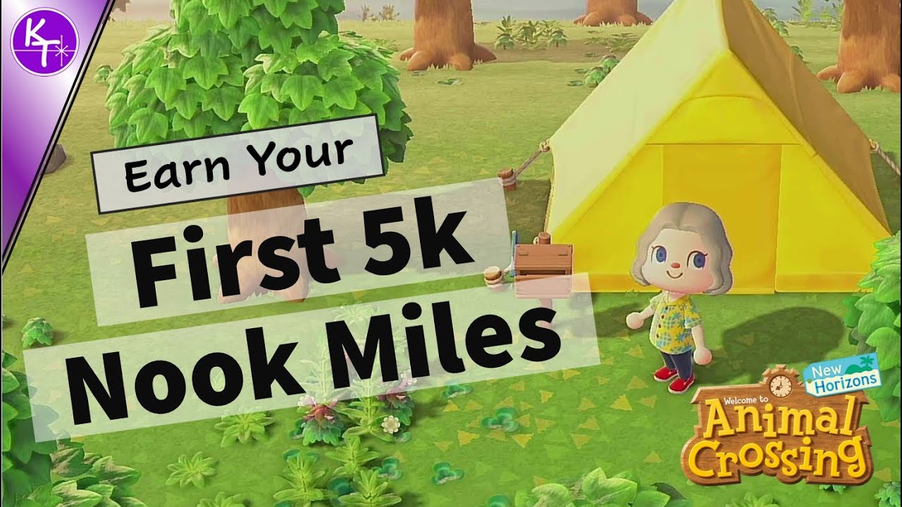 QUICKLY Earn Your First 5k Nook Miles | Animal Crossing New Horizons