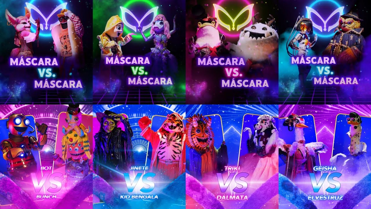 MÁSCARA vs MÁSCARA | ¿Quién es la Máscara? T2-T4