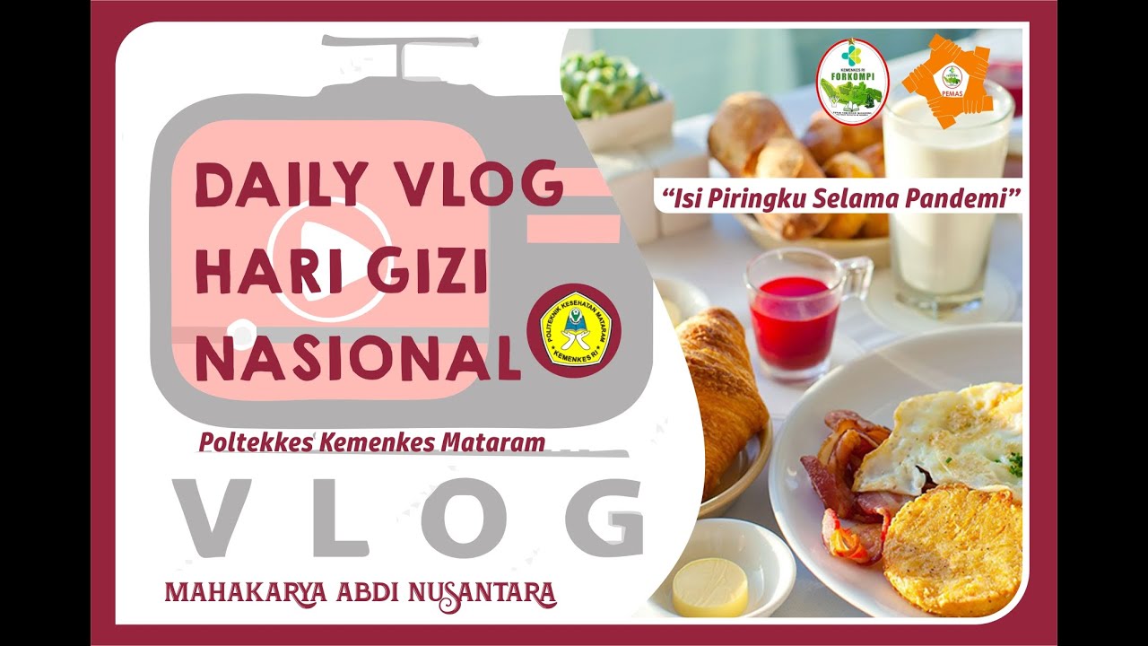 [POLTEKKES MATARAM PESERTA TERBAIK DAILY VLOG HGN ISI PRINGKU SELAMA PANDEMI]⁣