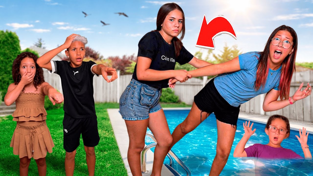 EPISÓDIO 3 - AS MENINAS JOGARAM LULU NA PISCINA *Ela chorou?