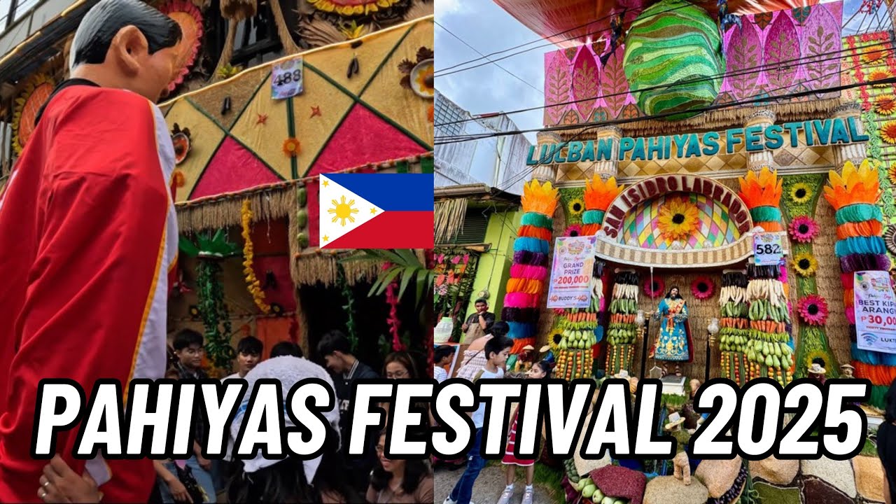 PAHIYAS FESTIVAL 2025 IN LUCBAN, QUEZON PROVINCE! 🇵🇭 - Sarap ng pancit habhab!