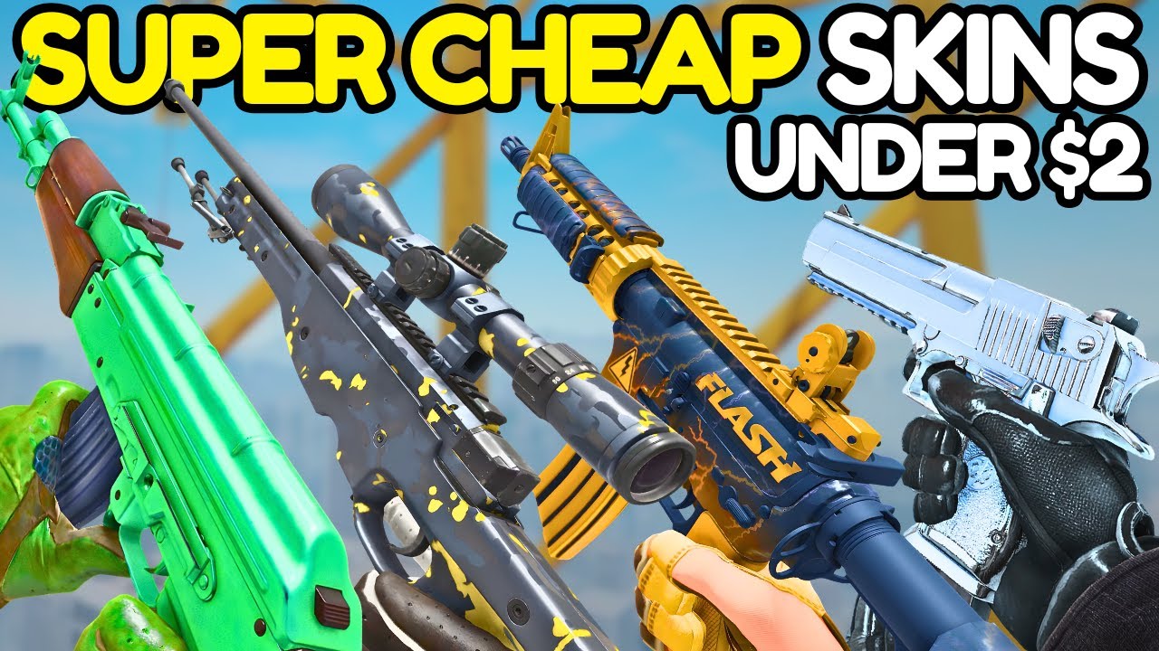 BEST CHEAP CS2 Skins Under $2 (TOP 20 BUDGET SKINS in 2025)
